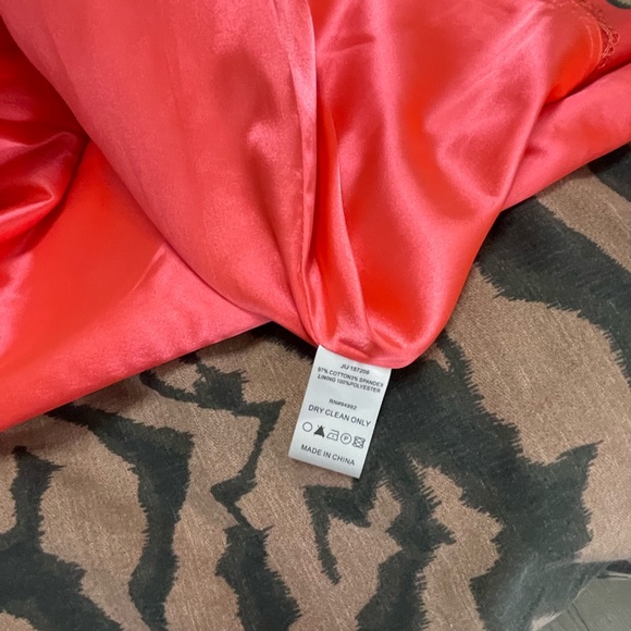 Patrizia Luca Milano orange cotton cocktail dress - Picture 3 of 8